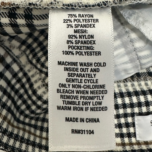 Kim Rogers Womens Pull on Straight Leg Pants Size 14 S - Picture 5 of 6